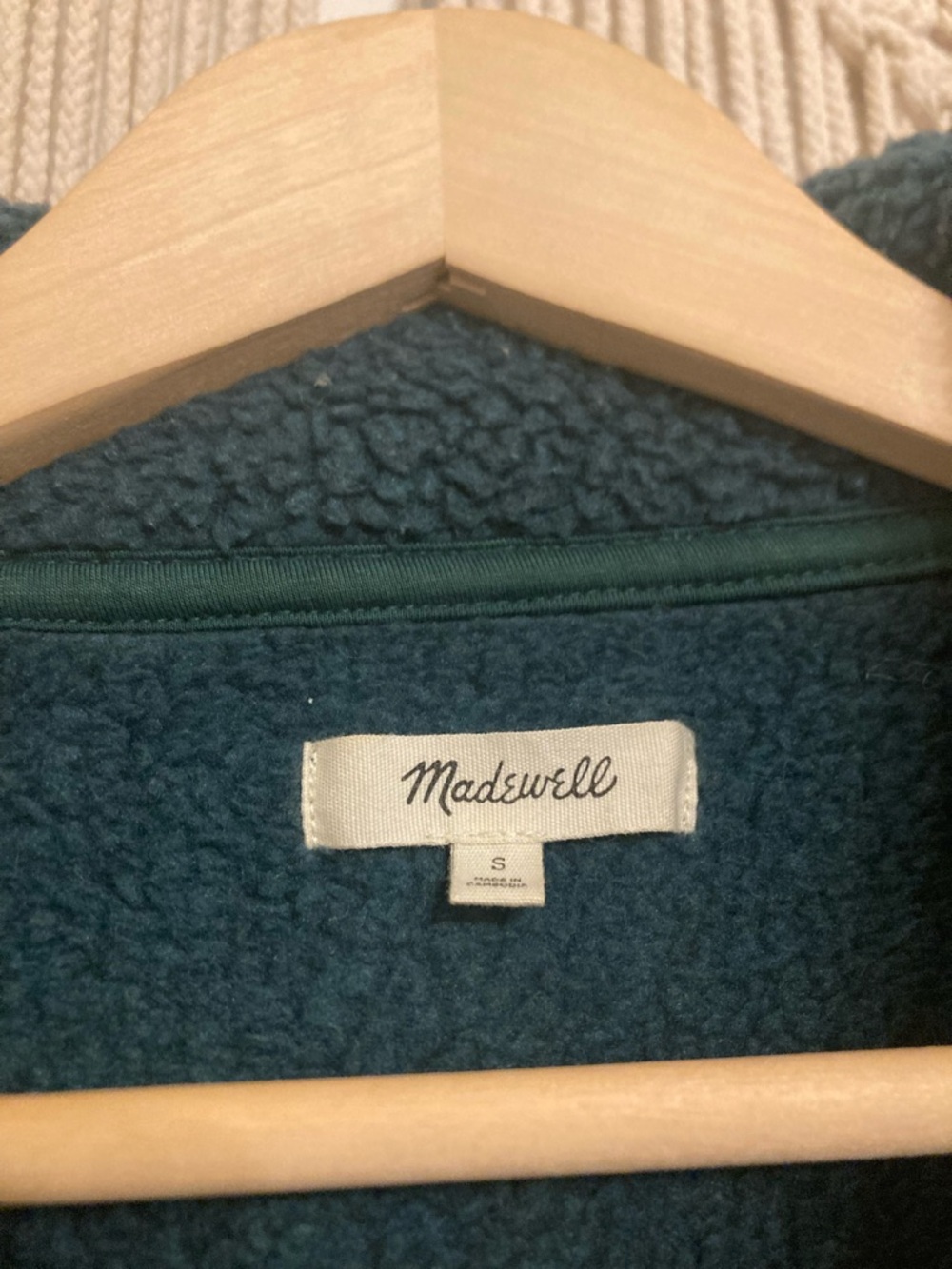 Madewell Polartec Fleece Half-Zip Jacket - Picture 5 of 5